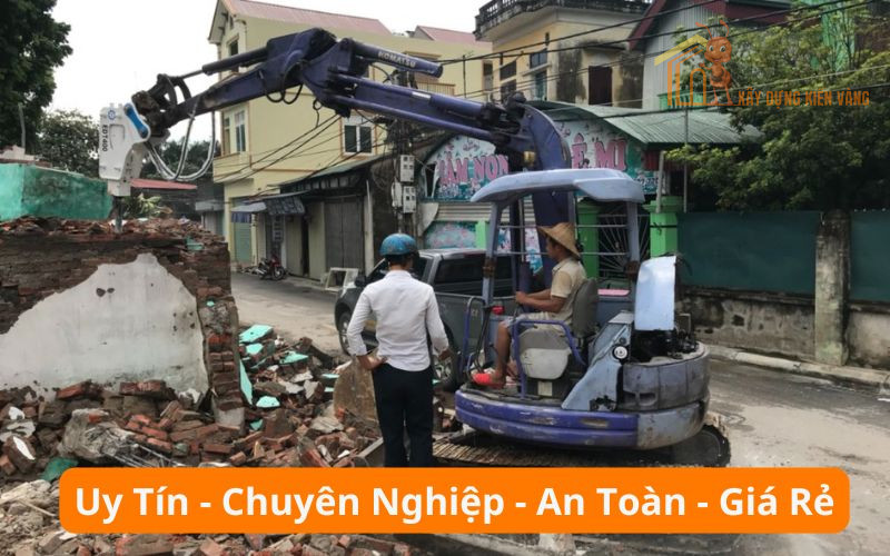 Dịch vụ phá dỡ nhà, công trình Hà Đông uy tín