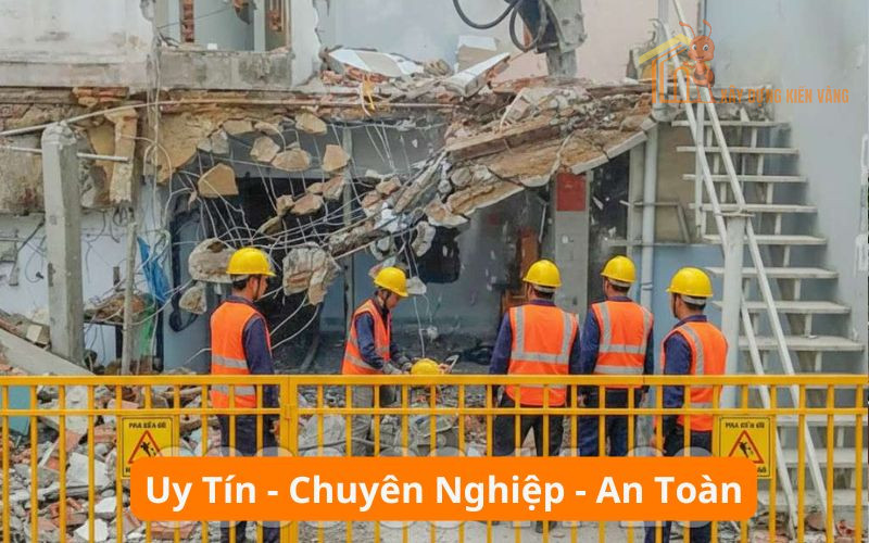 Dịch vụ phá dỡ nhà, công trình Hoàn Kiếm chuyên nghiệp