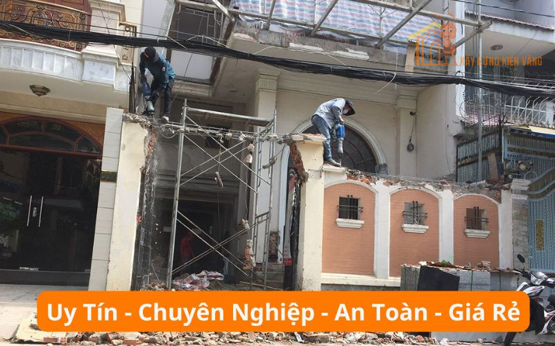 Dịch vụ phá dỡ nhà, công trình Thanh Oai giá rẻ