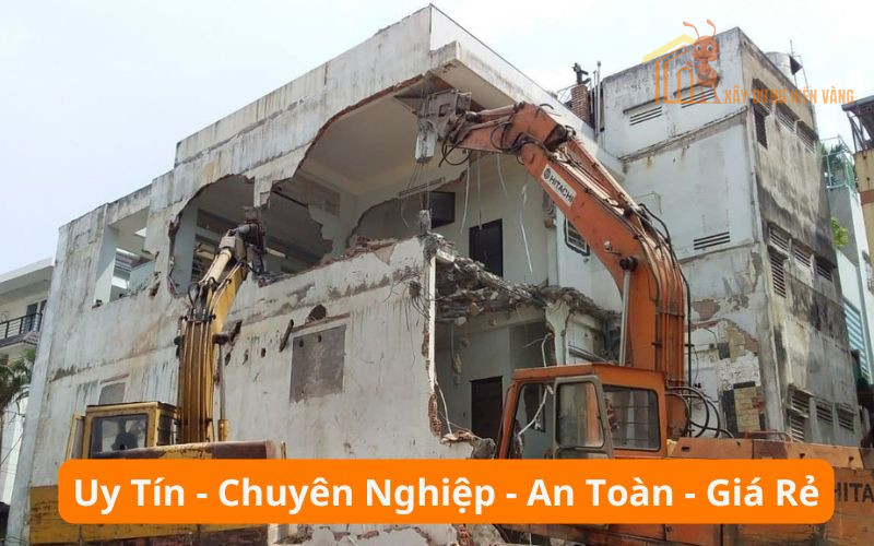 Dịch vụ phá dỡ nhà, công trình Thanh Oai uy tín
