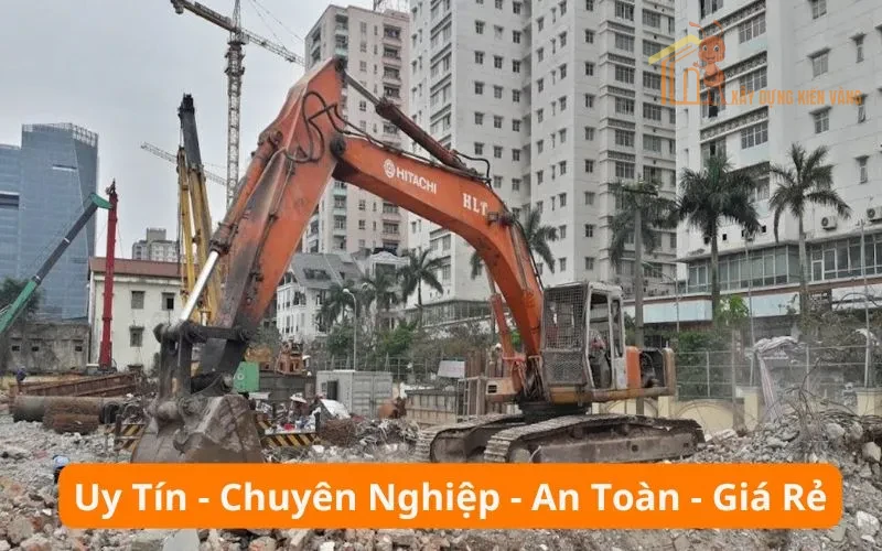 Dịch vụ phá dỡ nhà, công trình Thanh Trì uy tín Dịch vụ phá dỡ nhà, công trình Thanh Trì uy tín