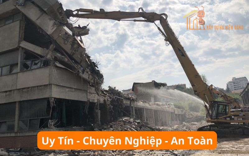 Dịch vụ phá dỡ nhà, công trình Thường Tín chuyên nghiệp