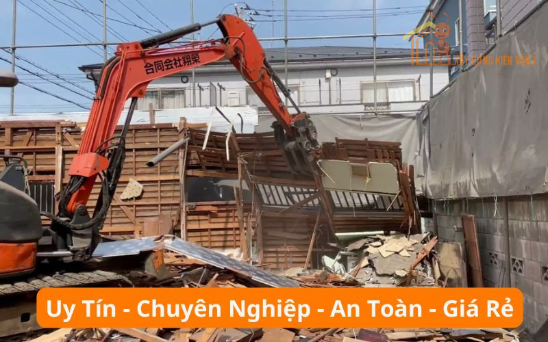 Dịch vụ phá dỡ nhà, công trình Thường Tín uy tín