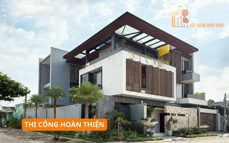 Thi công hoàn thiện Thi công hoàn thiện